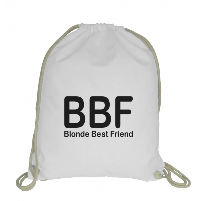 Plecak, worek dla przyjaciółki, przyjaciółek, koleżanki BBF Blonde Best Friend